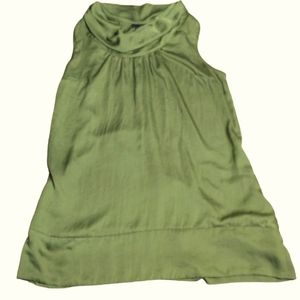 NWT Lane Bryant Green Satin Mini Dress Size 18/20